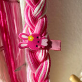 Lade das Bild in den Galerie-Viewer, Pink-Weißen Strähnen