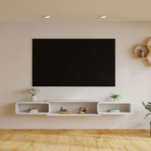 Lade das Bild in den Galerie-Viewer, Intirilife TV Wandhalterung aus Edelstahl - 46 x 42.7 x 2.3 cm Größe - VESA 200 x 200 mm bis 400 x 400 mm - Max. Belastbarkeit 50 Kg - Fernsehhalterung passend für meisten 26 - 65 Zoll Fernseher