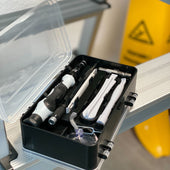 Lade das Bild in den Galerie-Viewer, Intirilife 115-teiliges Set Präzision Werkzeug Schraubendreher Set - 16 x 10 x 5.5 cm - Feinmechanik Werkzeug Schraubenzieher Kit zur Reparatur von Smartphone Brille Laptop Tablet und vieles mehr