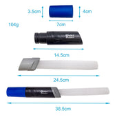 Lade das Bild in den Galerie-Viewer, Intirilife Staubsaugeraufsatz mit dünnen flexiblen Saugröhrchen - 38.5 x 4 cm - Für Staubsauger mit 3.1 cm Durchmesser - Staubsaugerbürste Reinigungsaufsatz verhindert das Aufsaugen von Kleinteilen