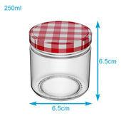 Lade das Bild in den Galerie-Viewer, Intirilife 25 Stück Einmachgläser mit Deckel - 150 ml - 6.5 x 6.5 cm -Kleine Sturzgläser Marmeladengläser Vorratsgläser mit Schraubdeckel, Gewürzglas perfekt zum Verschenken