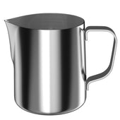 Lade das Bild in den Galerie-Viewer, Intirilife Milchkännchen aus Edelstahl - 350 ml Füllmenge - 11 x 7.8 x 9.5 cm - Milchkanne Barista Krug für aufgeschäumte Milch für schöne Muster im Kaffee Cappuccino oder heißer Schokolade