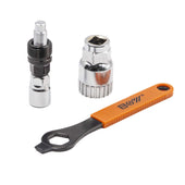 Lade das Bild in den Galerie-Viewer, Intirilife 3-teiliges Fahrrad Kurbelabzieher Set - Kurbel Entferner, Fahrrad Werkzeug, Reparaturset Reparaturkit Fahrradkurbel