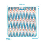 Lade das Bild in den Galerie-Viewer, 199 x 190 cm