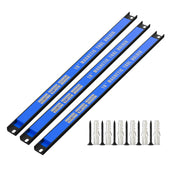 Lade das Bild in den Galerie-Viewer, Intirilife 3er Magnetleisten Set für Werkzeug - Gesamt 45.5 x 2.3 x 1.3 cm - Magnetfläche 40 x 1.8 cm - Magnetische Werkzeughalter Leiste zum bohren Wandhalter inkl. Montagematerial Aufbewahrung