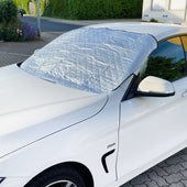 Lade das Bild in den Galerie-Viewer, Intirilife Sonnenschutz Frontschutz für Windschutzscheibe - 142.5 x 98 cm - Faltbare Frontscheiben Abdeckung für die Windschutzscheibe, Hitzeschutz Auto, in praktischer Tragetasche