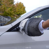 Lade das Bild in den Galerie-Viewer, Intirilife 9-teiliges Autopflege Reinigung Set - Mikrofaser Tuch Handschuh zur Autoreinigung, Wachs Reinigungstuch Pflegeset