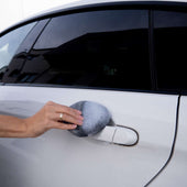 Lade das Bild in den Galerie-Viewer, Intirilife 9-teiliges Autopflege Reinigung Set - Mikrofaser Tuch Handschuh zur Autoreinigung, Wachs Reinigungstuch Pflegeset