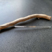 Lade das Bild in den Galerie-Viewer, Intirilife 15-teiliges Strohhalm Set aus Glas - 20 x 0.8 cm - Wiederverwendbares Trinkhalm Set mit 12 gebogenen Strohhalmen, 2 Bürsten und Aufbewahrungstasche