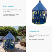 Lade das Bild in den Galerie-Viewer, Blau mit Sternen