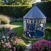 Lade das Bild in den Galerie-Viewer, Blau mit Sternen