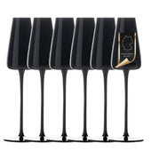 Lade das Bild in den Galerie-Viewer, Schwarz / 6er Set
