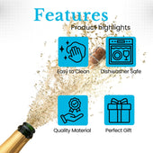 Lade das Bild in den Galerie-Viewer, Schwarz / 6er Set
