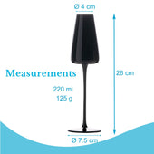 Lade das Bild in den Galerie-Viewer, Schwarz / 6er Set
