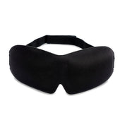 Lade das Bild in den Galerie-Viewer, Intirilife Augenmaske in SCHWARZ - 26 x 9 x 2 cm - Ergonomisch Vorgeformte Unisex Schlafmaske für erholsamen Schlaf - Passgenau auf der Nase und mehr Platzfreiheit für Augen und Wimpern
